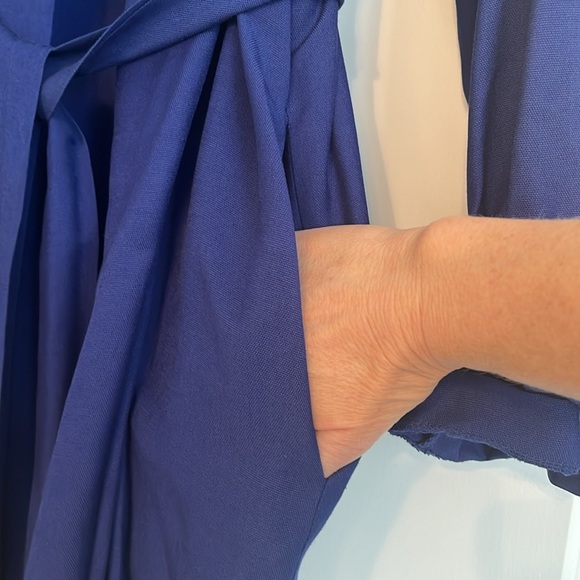 Poema Women’s Deep Purple Long Jacket Great Condition - Picture 4 of 10